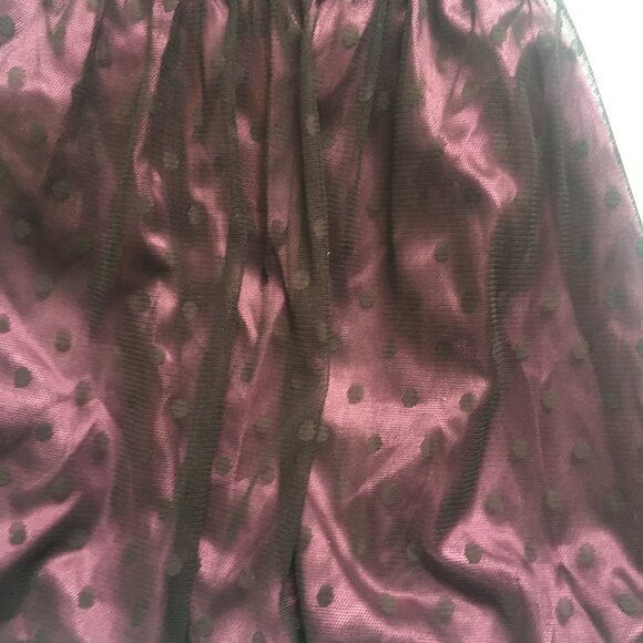 Peachy Kids Girls Dress Size 4 Velvet Top Ruffle Shimmer Bottom Tie-Back Rose - Picture 8 of 15